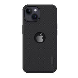 Futrola Nillkin Super Frost Pro za iPhone 15 crna (logo cut) (MS).