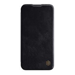 Futrola Nillkin Qin Pro za iPhone 15 Pro (6.1) crna (MS).