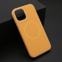 Futrola PASTEL COLOR MagSafe za iPhone 12/12 Pro (6.1) narandzasta (MS).