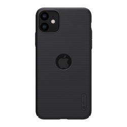 Futrola NILLKIN super frost za Iphone 11 crna (logo cut) (MS).