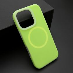 Futrola PASTEL COLOR MagSafe za iPhone 16 Pro (6.3) zelena (MS).
