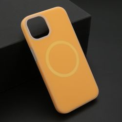 Futrola PASTEL COLOR MagSafe za iPhone 13 (6.1) narandzasta (MS).