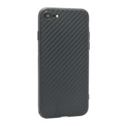 Silikonska futrola CARBON LIGHT za iPhone 7/8/SE (2020/2022) crna (MS).