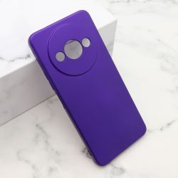 Futrola Soft Silicone za Xiaomi Redmi A3 ljubicasta (MS).