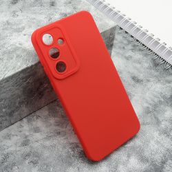 Silikonska futrola Pro Camera za Samsung A556 Galaxy A55 5G crvena (MS).