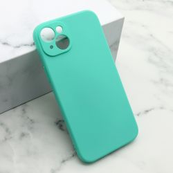 Futrola Soft Silicone za iPhone 15 Plus mint (MS).
