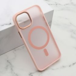 Futrola SILKY MAGSAFE II za Iphone 12/12 Pro (6.1) roze (MS).