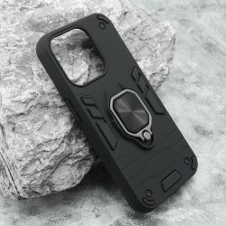 Futrola Square Ring za iPhone 15 Pro (6.1) crna (MS).