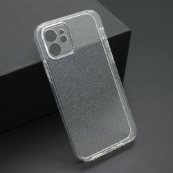 Futrola SPARKLING za iPhone 12 providna (MS).