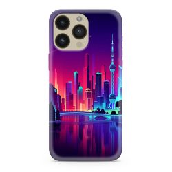 Futrola ultra tanki print providna NEON WAVE za iPhone 14 Pro Max (6.7) NW05 (MS).
