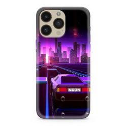 Futrola ultra tanki print providna NEON WAVE za iPhone 14 Pro Max (6.7) NW03 (MS).