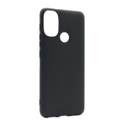 Futrola ultra tanki KOLOR za Motorola Moto E40 crna (MS).