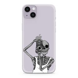 Futrola ultra tanki print providna za iPhone 14 Plus (6.7) ND0302 (MS).