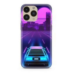 Futrola ultra tanki print providna NEON WAVE za iPhone 14 Pro Max (6.7) NW02 (MS).