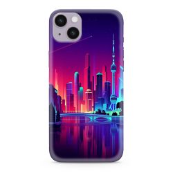 Futrola ultra tanki print providna NEON WAVE za iPhone 14 Plus (6.7) NW05 (MS).