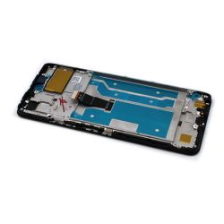 LCD Displej / ekran za Huawei P Smart (2021)/Y7a + touchscreen + frame black (MS).