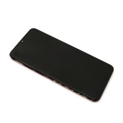 LCD Displej / ekran za Huawei Y6p/ Honor 9A (2020) + touchscreen + frame black Full ORG (02353LKV) (MS).