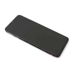 LCD Displej / ekran za Samsung A135 Galaxy A13 4G + touchscreen + frame full ORG black (GH82-29227A/29228A) (MS).