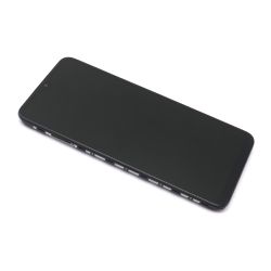 LCD Displej / ekran za Xiaomi Redmi 9 + touchscreen + frame APLONG Original Material black (MS).