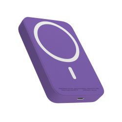 Power Bank baterija MagSafe 5000 mAh ljubicasti (MS).