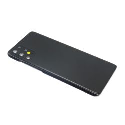 Poklopac baterije za Samsung G985F Galaxy S20 Plus/G986 Galaxy S20 Plus 5G + staklo kamere black (NO LOGO) (MS).