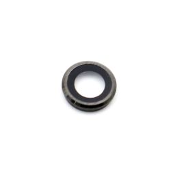 Staklo kamere za Iphone 6S black (MS).