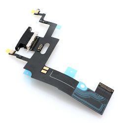 Flet kabl sa konektorom punjenja za Iphone XR black (MS).