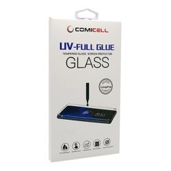 Staklena folija glass 3D MINI UV-FULL GLUE za Samsung N980 Galaxy Note 20 zakrivljena providna (bez UV lampe) (MS).