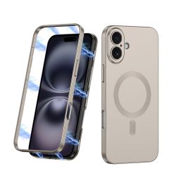 Futrola 360 COLOR MagSafe za iPhone 16 (6.1) titanijum (MS).