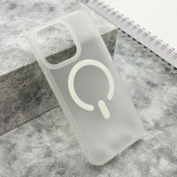 Futrola BLURRY MagSafe za iPhone 15 Pro Max (6.7) bela (MS).