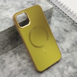 Futrola COLOR METAL MagSafe za iPhone 11 (6.1) zlatna (MS).