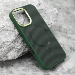 Futrola CARBON MagSafe za iphone 16 (6.1) zelena (MS).