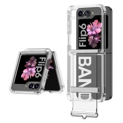 Futrola providna STRAP za Samsung F741B Galaxy Z Flip 6 5G bela (MS).