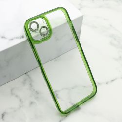 Futrola DIAMOND LENS za iPhone 15 Plus zelena (MS).