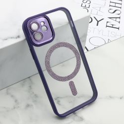 Futrola DIAMOND MagSafe za iPhone 12 ljubicasta (MS).