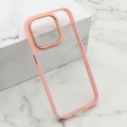Futrola ELEGANT EDGE za iPhone 15 Pro (6.1) roze (MS).