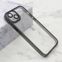Futrola DIAMOND LENS za iPhone 15 Plus crna (MS).