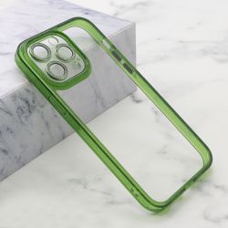 Futrola DIAMOND LENS za iPhone 14 Pro Max (6.7) zelena (MS).