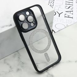 Futrola DIAMOND MagSafe za iPhone 14 Pro (6.1) crna (MS).