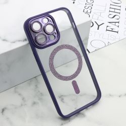 Futrola DIAMOND MagSafe za iPhone 14 Pro Max (6.7) ljubicasta (MS).