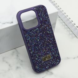 Futrola DIAMOND SELECTION za iPhone 15 Pro (6.1) ljubicasta (MS).