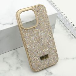 Futrola DIAMOND SELECTION za iPhone 14 Pro (6.1) zlatna (MS).