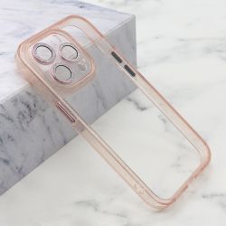 Futrola DIAMOND LENS za iPhone 14 Pro (6.1) roze (MS).