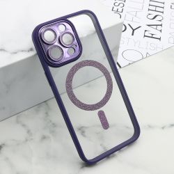 Futrola DIAMOND MagSafe za iPhone 15 Pro Max (6.7) ljubicasta (MS).
