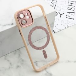 Futrola DIAMOND MagSafe za iPhone 12 roze (MS).