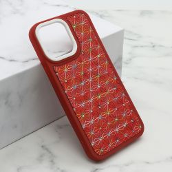 Futrola CRYSTAL SPARK za Iphone 14 Pro Max (6.7) crvena (MS).
