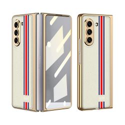 Futrola ELEGANT RED LINE za Samsung F946 Galaxy Z Fold 5 5G zlatna (MS).