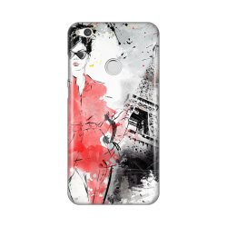 Silikonska futrola print Skin Za Huawei Honor 8 Lite/P8 Lite (2017)/P9 Lite (2017) Paris Fashion.