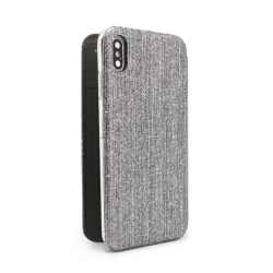 Futrola Flip Crystal za iPhone XS Max crna.