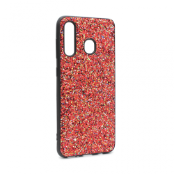 Futrola Glitter za Samsung A305 Galaxy A30 crvena.